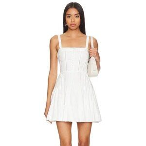 Revolve Heartloom Inga White Eggshell Dress NWT